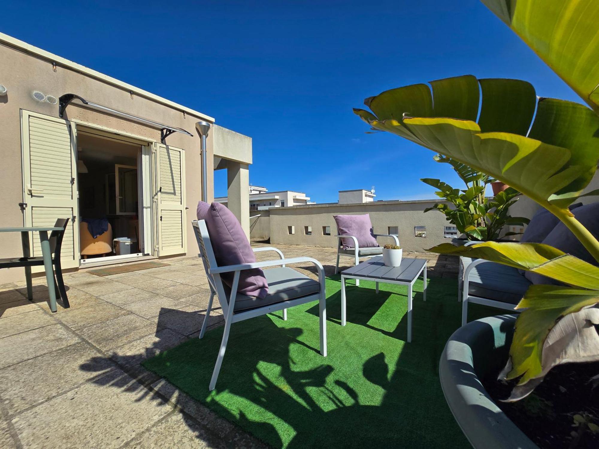 "Elle Home" Attico Panoramico Lecce Buitenkant foto